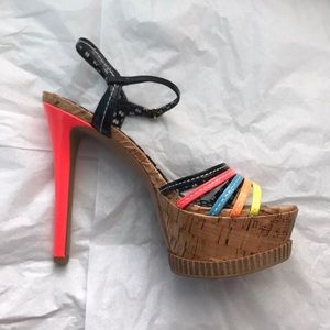 Pretty rare bold Jessica Simpson high heels